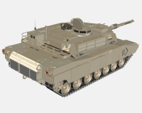 Abrams M1A2 американский основной боевой танк (модель) preview 3
