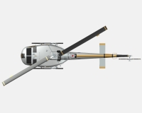 Bell UH-1 американский боевой вертолет (модель) preview 7
