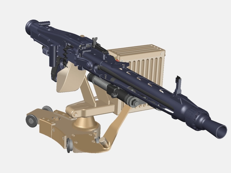 MG-3 немецкий единый пулемет