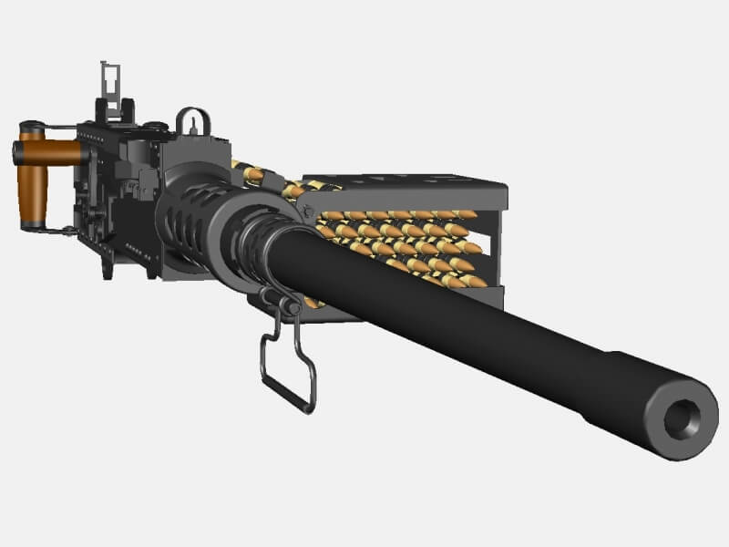 М2HB Браунинг американский крупнокалиберный пулемет