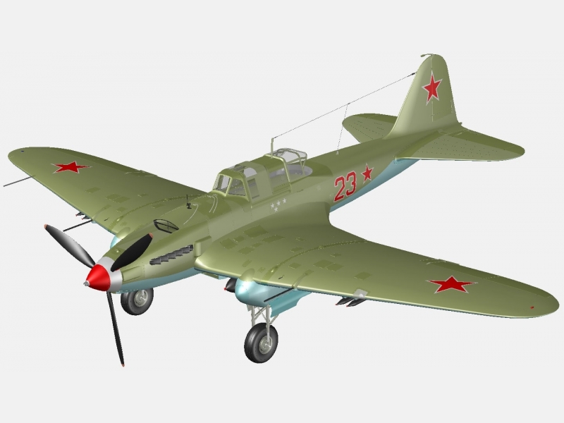 Ил-2 советский штурмовик (модель)