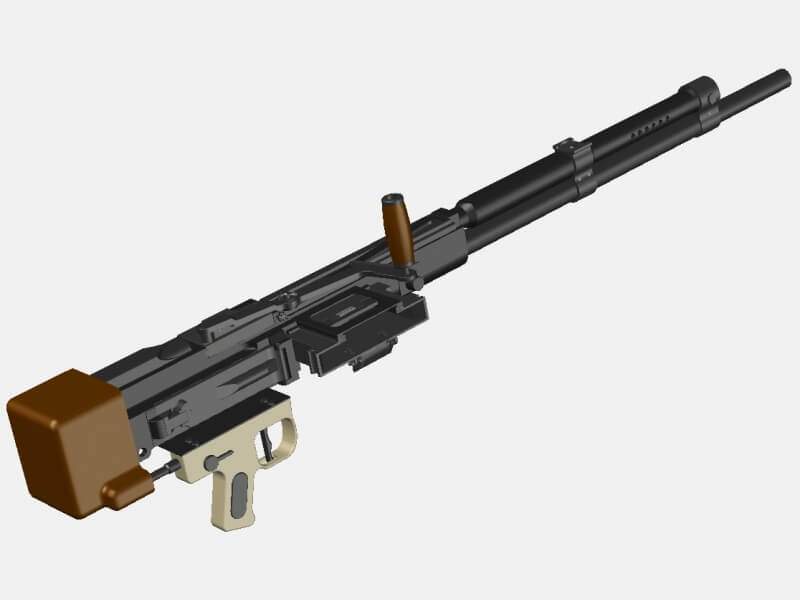 УБТ советский крупнокалиберный пулемет