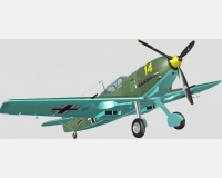 Мессершмитт Bf.109E-3 немецкий истребитель времен Второй мировой войны (модель) preview 1