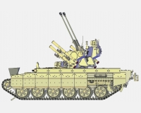 БМПТ Терминатор российская боевая машина поддержки танков (комплектная модель) preview 4