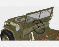 Виллис МБ американский армейский автомобиль (комплектная модель) preview 6