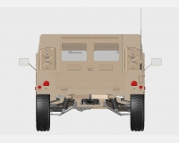 Хаммер М998 американский армейский вездеход (модель) preview 9