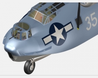 Каталина PBY-5A американский патрульный гидросамолет (комплектная модель) preview 4