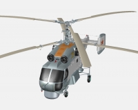 Ка-27ПЛ советский/российский противолодочный вертолет (модель)