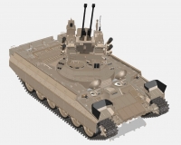 БМПТ Терминатор российская боевая машина поддержки танков (комплектная модель)